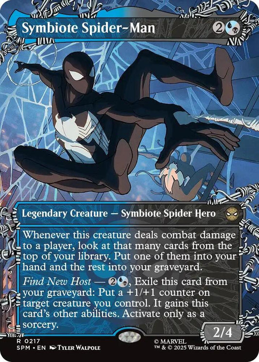 Symbiote Spider-Man (Borderless) [Marvel's Spider-Man] 217
