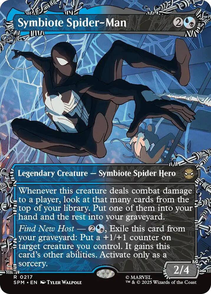 Symbiote Spider-Man (Borderless) [Marvel's Spider-Man] 217