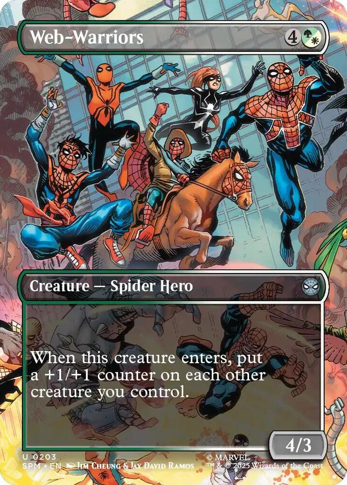 Web-Warriors (Borderless) [Marvel's Spider-Man] 203