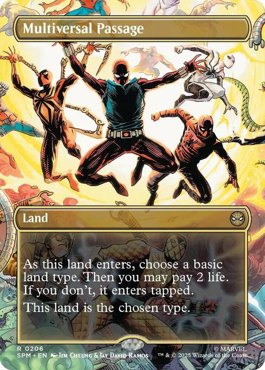 Multiversal Passage (Borderless) [Marvel's Spider-Man] 206