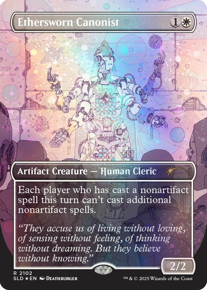 Ethersworn Canonist (Galaxy Foil) [Secret Lair Drop Series] 2102