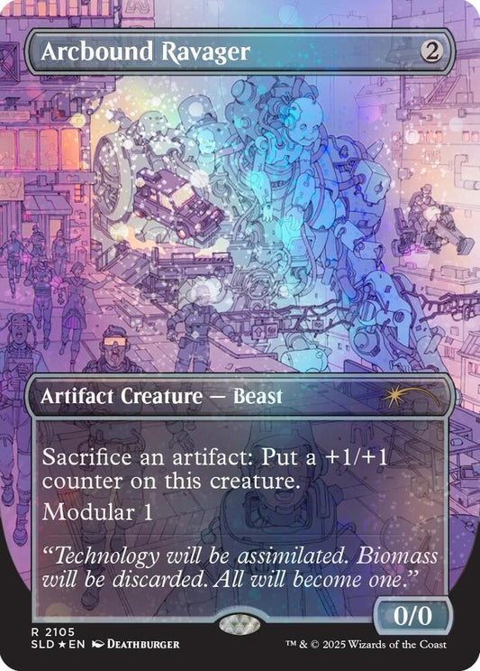 Arcbound Ravager (2105) (Galaxy Foil) [Secret Lair Drop Series] 2105