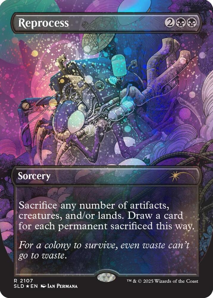 Reprocess (Galaxy Foil) [Secret Lair Drop Series] 2107