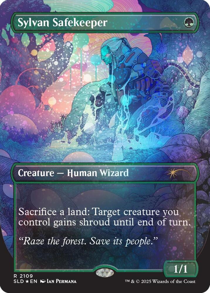 Sylvan Safekeeper (Galaxy Foil) [Secret Lair Drop Series] 2109