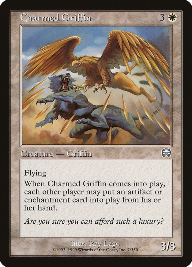Charmed Griffin [Mercadian Masques] 7