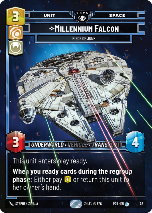 Millennium Falcon - Piece of Junk [Organized Play Promos] 92