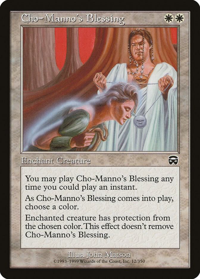 Cho-Manno's Blessing [Mercadian Masques] 12