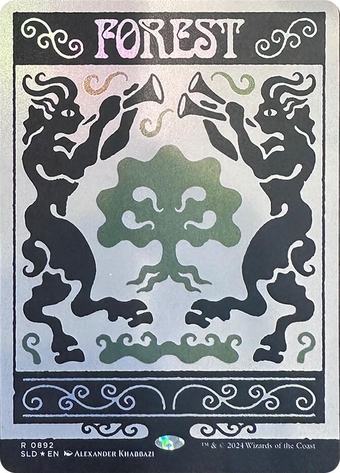 Forest (0892) (Rainbow Foil) [Secret Lair Drop Series] 892