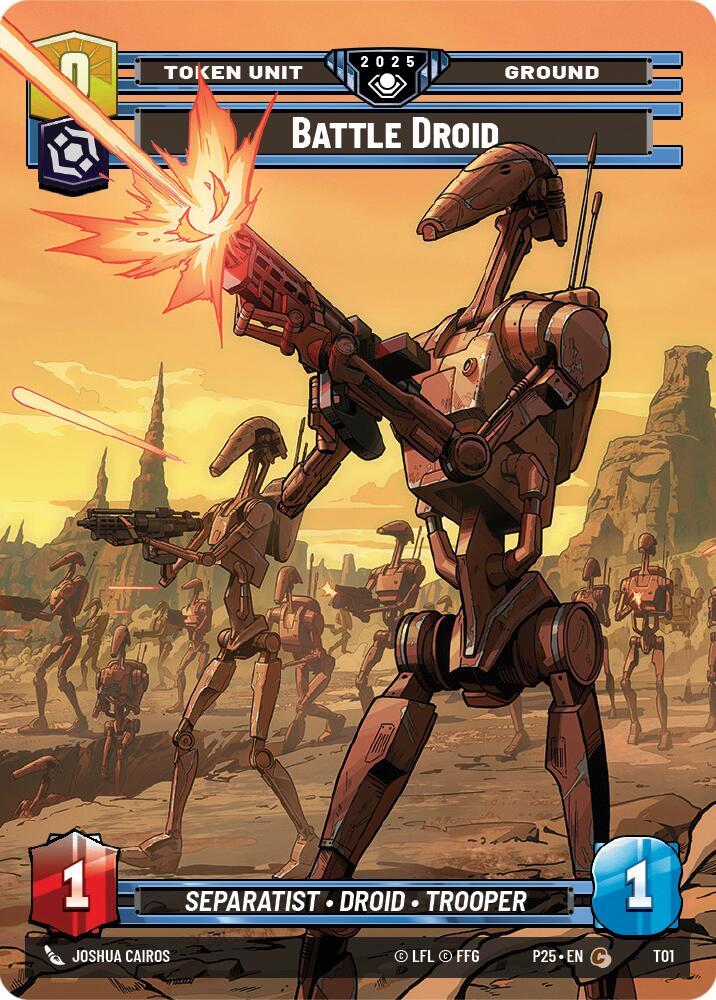 Battle Droid // Clone Trooper [Organized Play Promos] T01 // T03