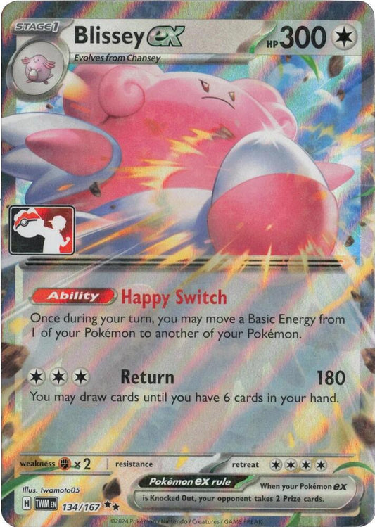 Blissey ex - 134/167 [Prize Pack Series Cards] 134/167