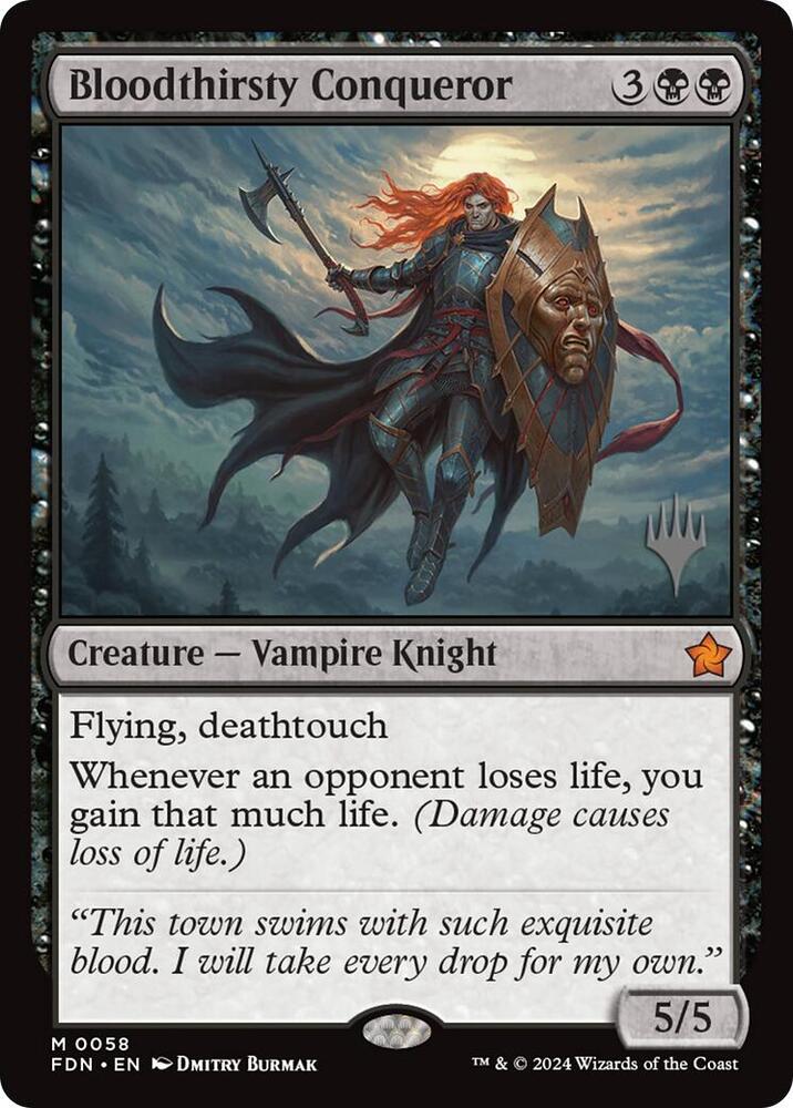 Bloodthirsty Conqueror [Promo Pack: Edge of Eternities] 58