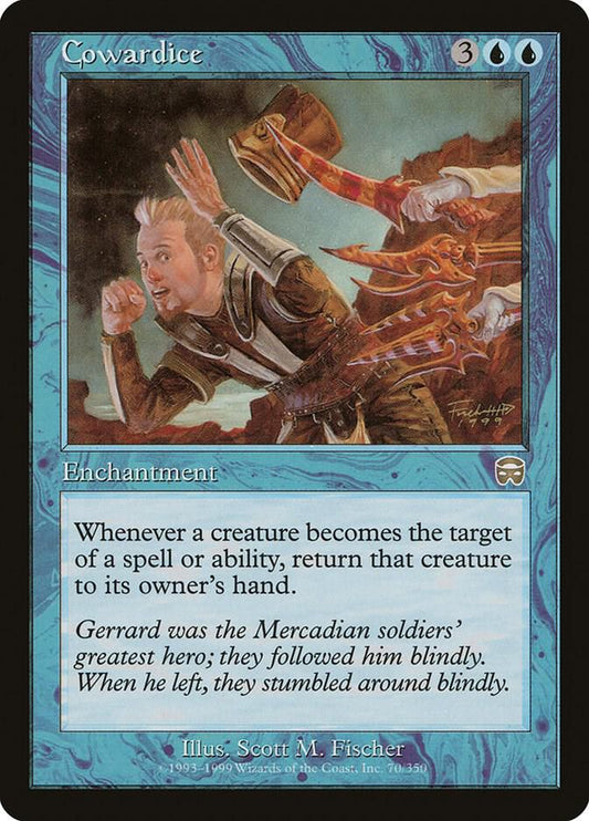 Cowardice [Mercadian Masques] 70