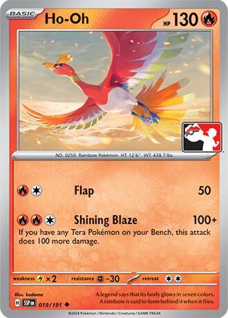 Ho-Oh [Prize Pack Series Cards] 019/191