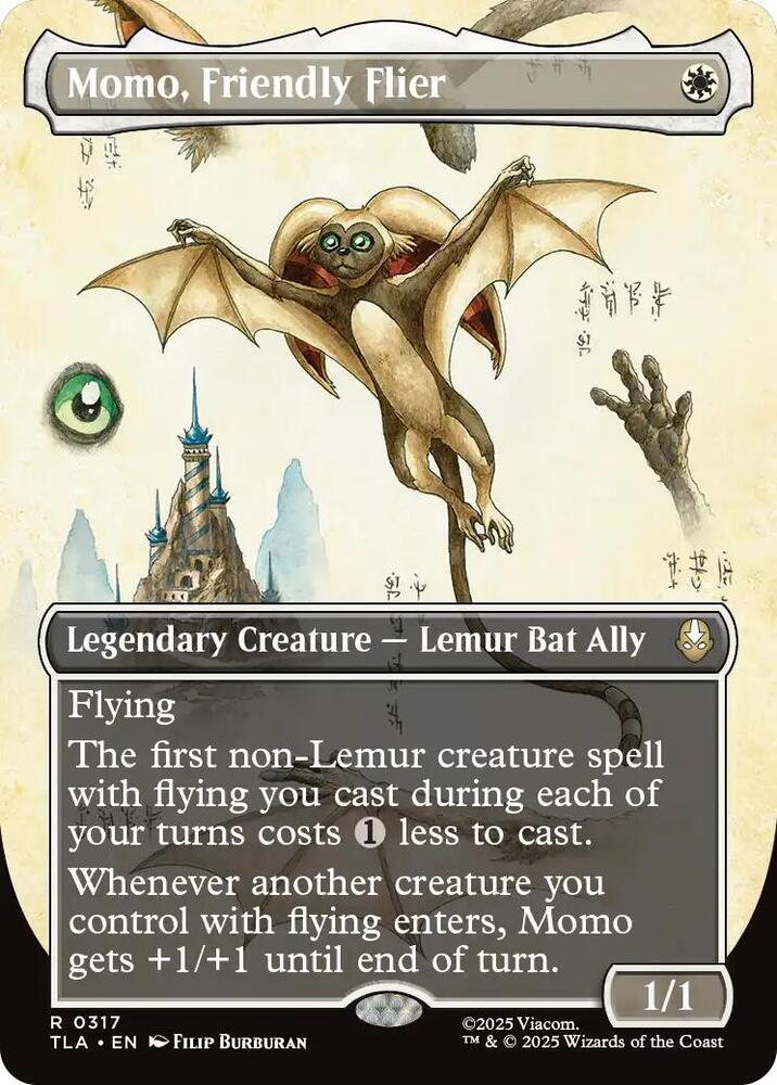 Momo, Friendly Flier (Borderless) [Avatar: The Last Airbender] 317