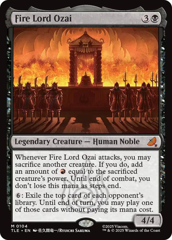Fire Lord Ozai [Avatar: The Last Airbender: Eternal-Legal] 104