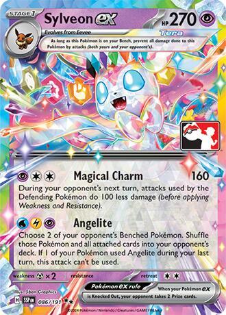 Sylveon ex [Prize Pack Series Cards] 086/191