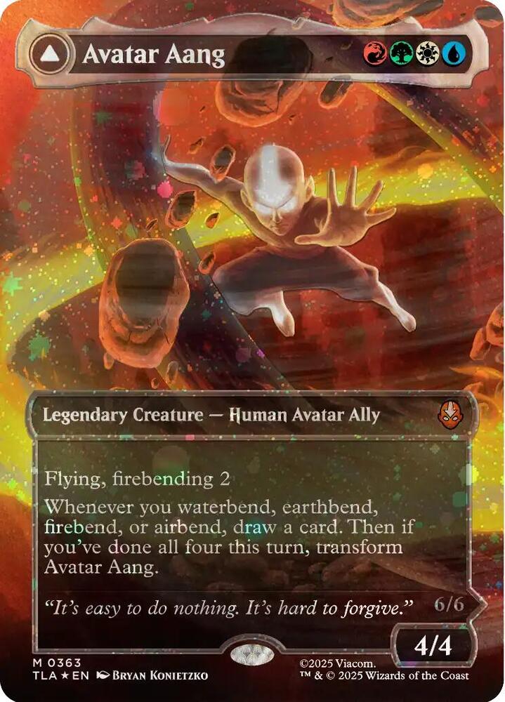 Avatar Aang (Raised Foil) [Avatar: The Last Airbender] 363