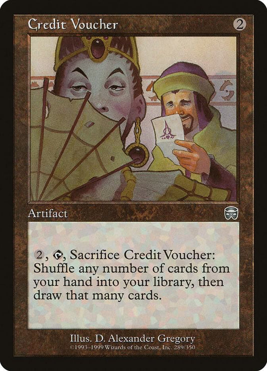 Credit Voucher [Mercadian Masques] 289