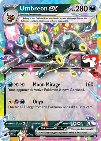 Umbreon ex - 060/131 [Prize Pack Series Cards] 060/131