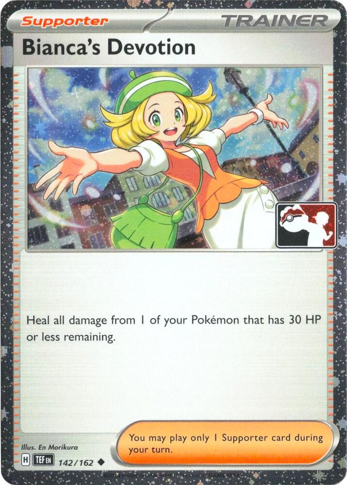 Bianca's Devotion - 142/162 (Cosmos Holo) [Prize Pack Series Cards] 142/162