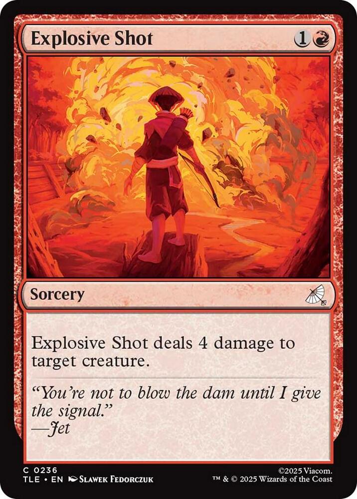 Explosive Shot (0236) [Avatar: The Last Airbender: Eternal-Legal] 236
