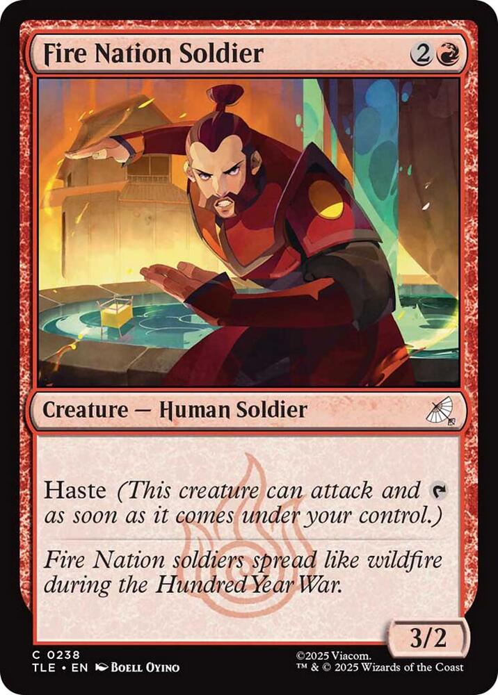 Fire Nation Soldier (0238) [Avatar: The Last Airbender: Eternal-Legal] 238