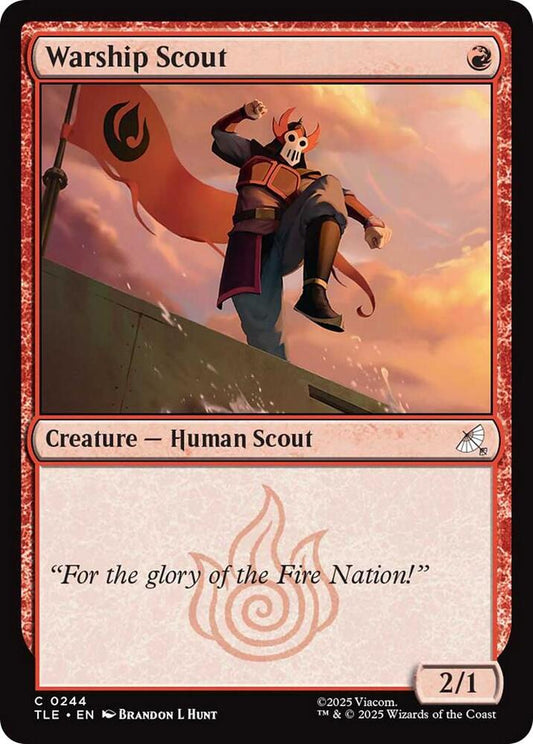 Warship Scout (0244) [Avatar: The Last Airbender: Eternal-Legal] 244