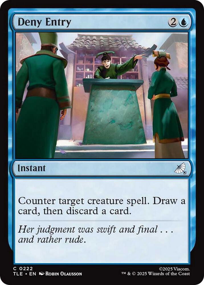 Deny Entry [Avatar: The Last Airbender: Eternal-Legal] 222