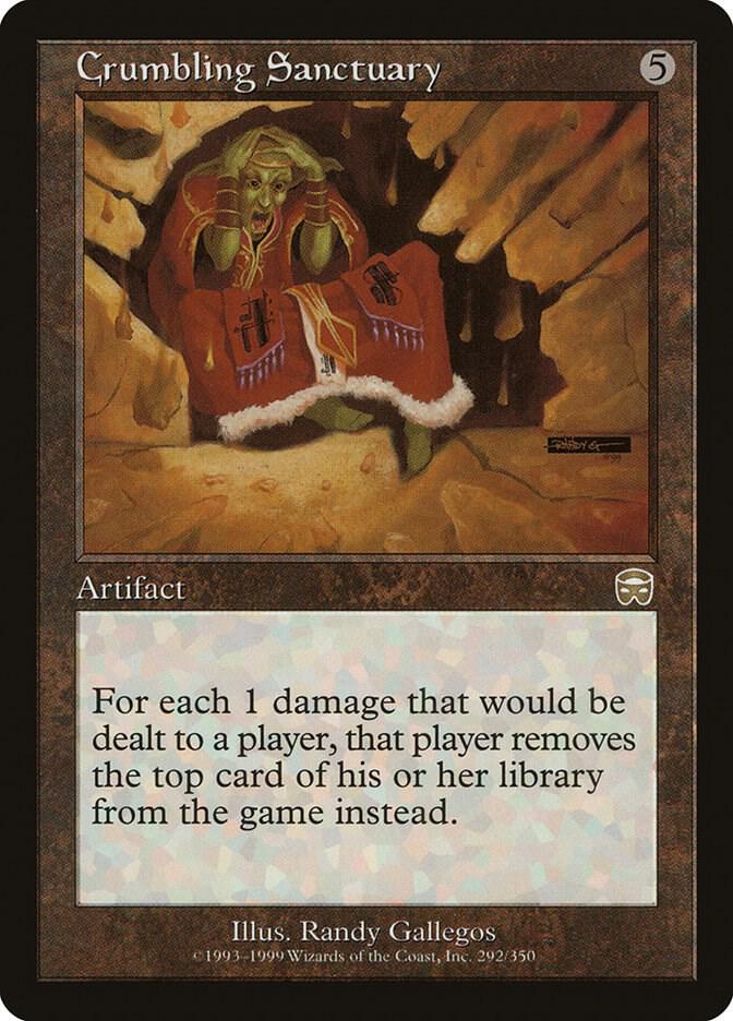 Crumbling Sanctuary [Mercadian Masques] 292