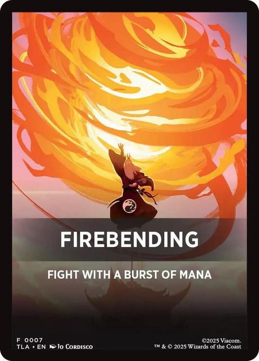 Firebending Theme Card (0007) [Avatar: The Last Airbender] 7
