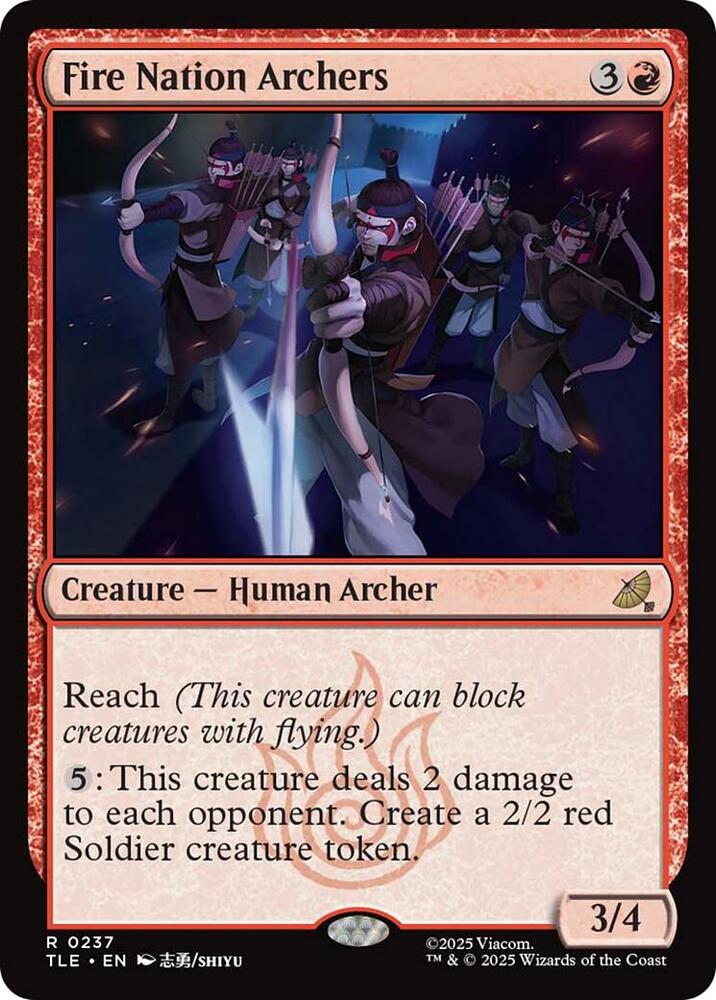 Fire Nation Archers [Avatar: The Last Airbender: Eternal-Legal] 237