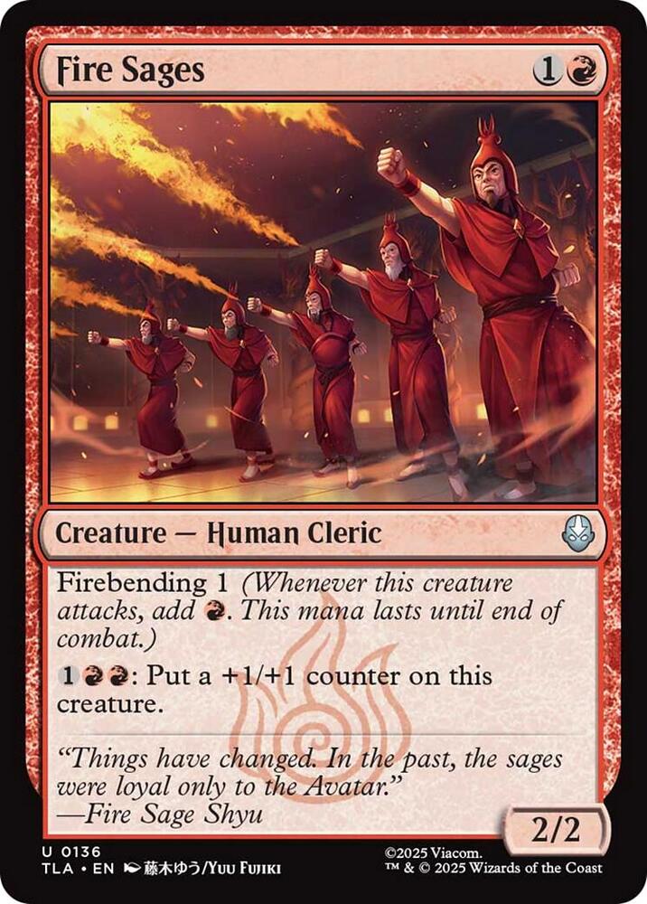 Fire Sages [Avatar: The Last Airbender] 136