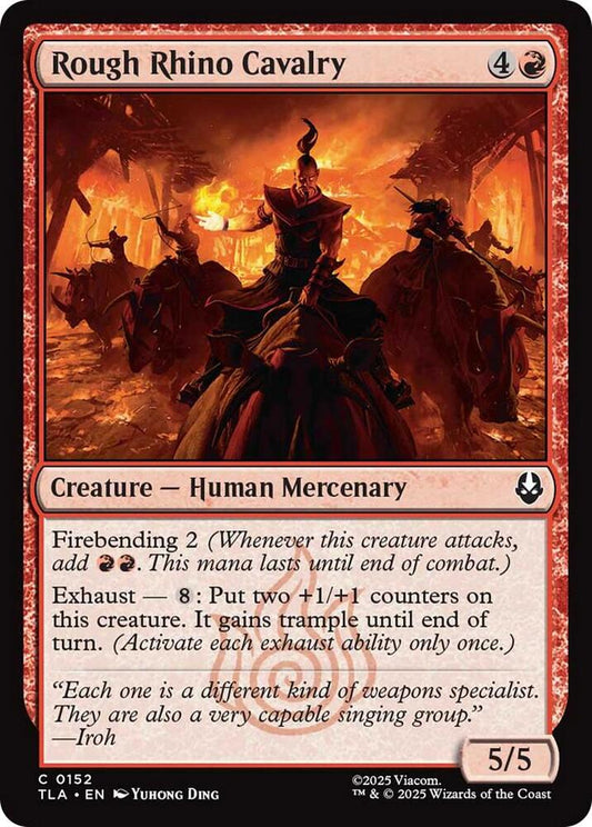 Rough Rhino Cavalry [Avatar: The Last Airbender] 152
