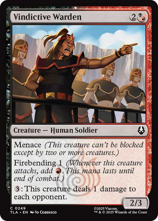 Vindictive Warden [Avatar: The Last Airbender] 249
