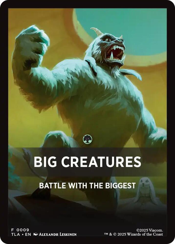 Big Creatures Theme Card [Avatar: The Last Airbender] 9