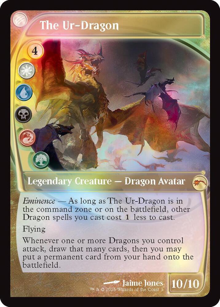 The Ur-Dragon (Future Sight) [MagicFest Cards] 3