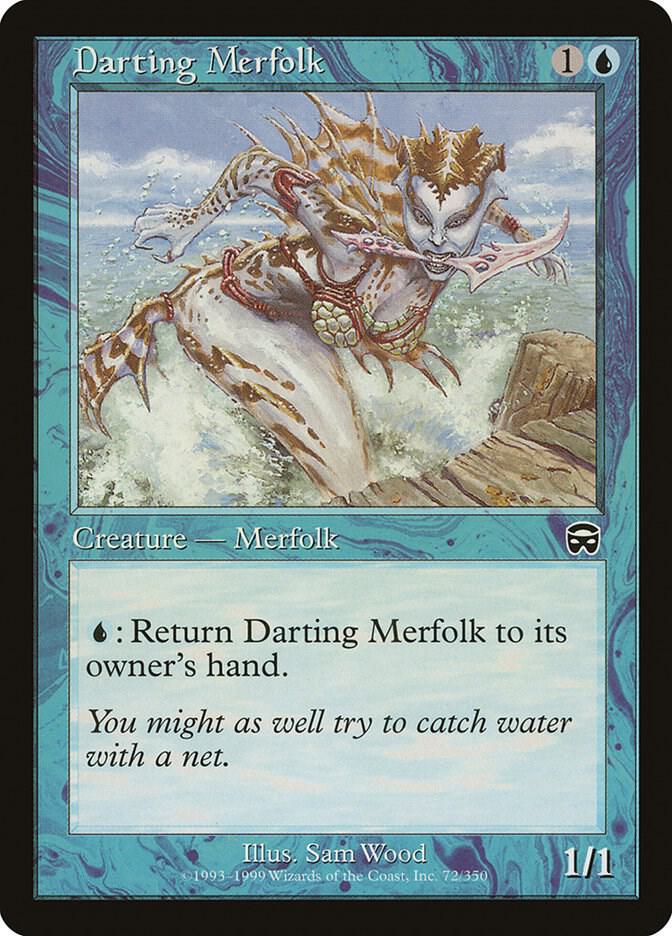 Darting Merfolk [Mercadian Masques] 72