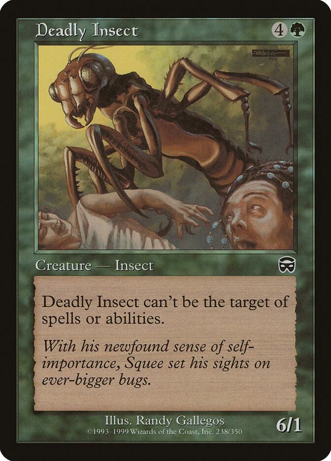 Deadly Insect [Mercadian Masques] 238