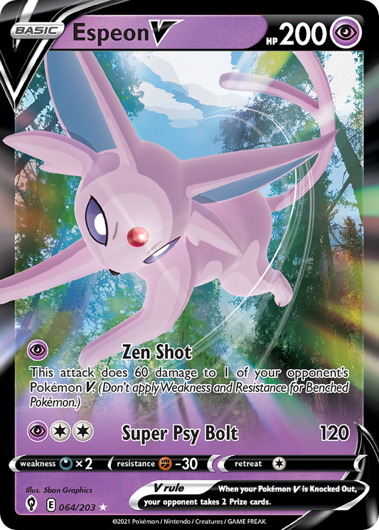 Espeon V - 64/203 Evolving Skies