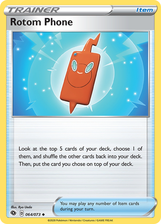 Rotom Phone - 64/73 Champion's Path