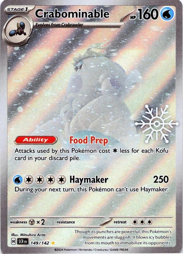 Crabominable - 149/142 (Holiday Calendar) [Miscellaneous Cards & Products] 149/142