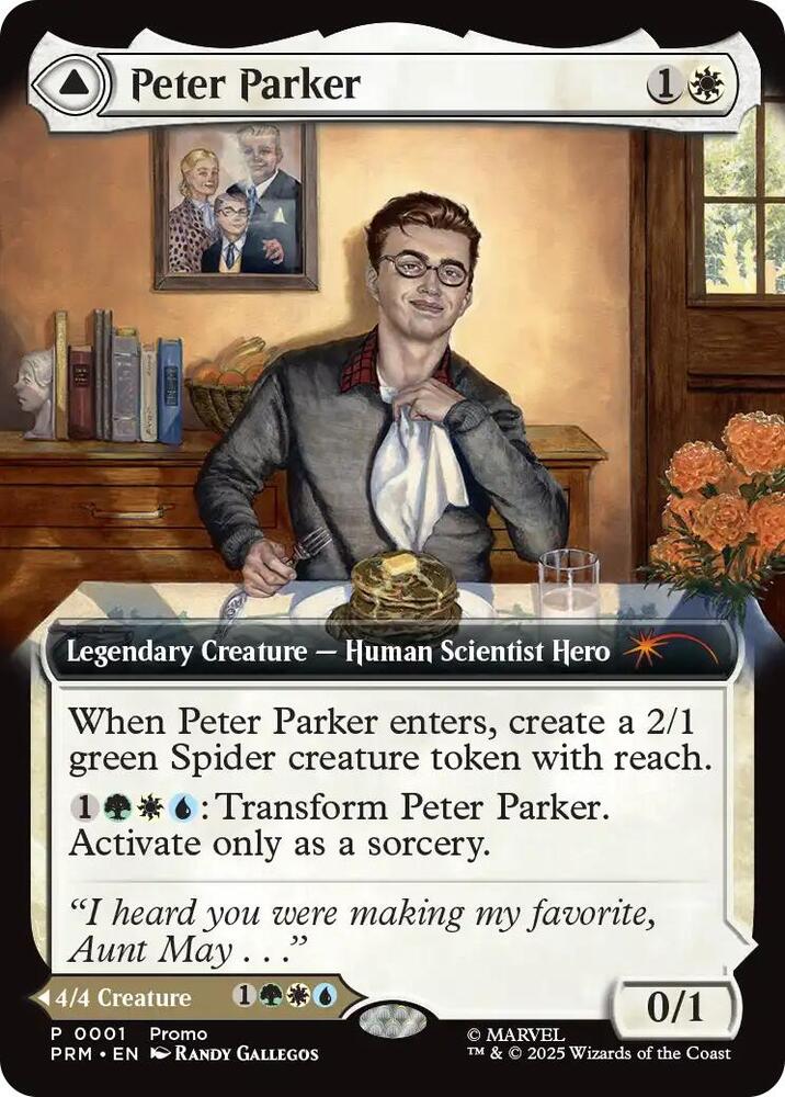 Peter Parker (Extended Art) [Unique and Miscellaneous Promos] 1