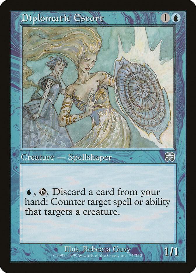 Diplomatic Escort [Mercadian Masques] 74