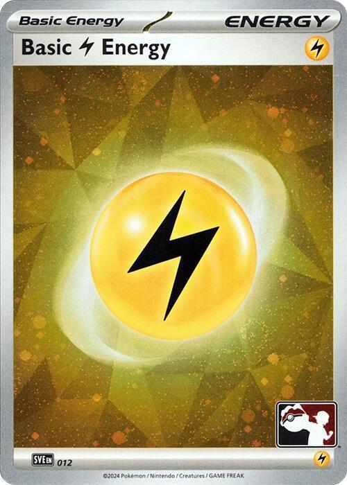 Basic Lightning Energy - 012 (Cosmos Holo) [Prize Pack Series Cards] 012