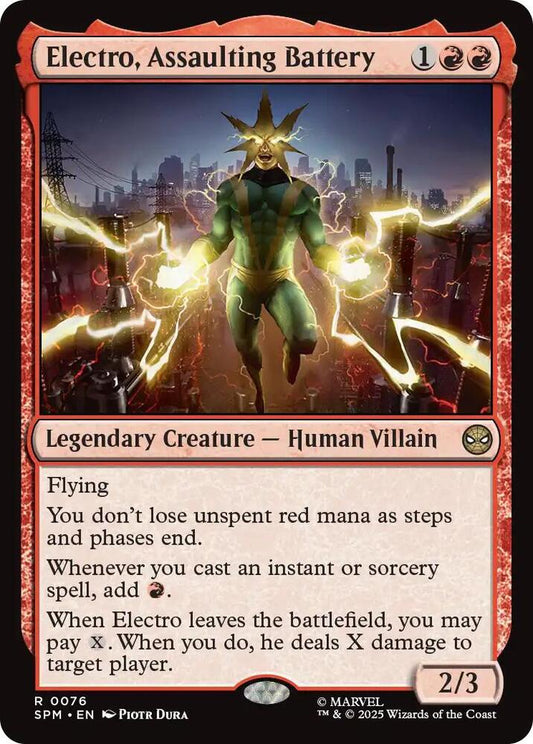 Electro, Assaulting Battery [Marvel's Spider-Man] 76