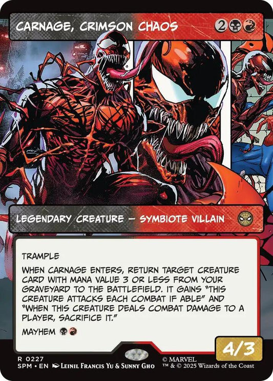 Carnage, Crimson Chaos (Borderless) [Marvel's Spider-Man] 227