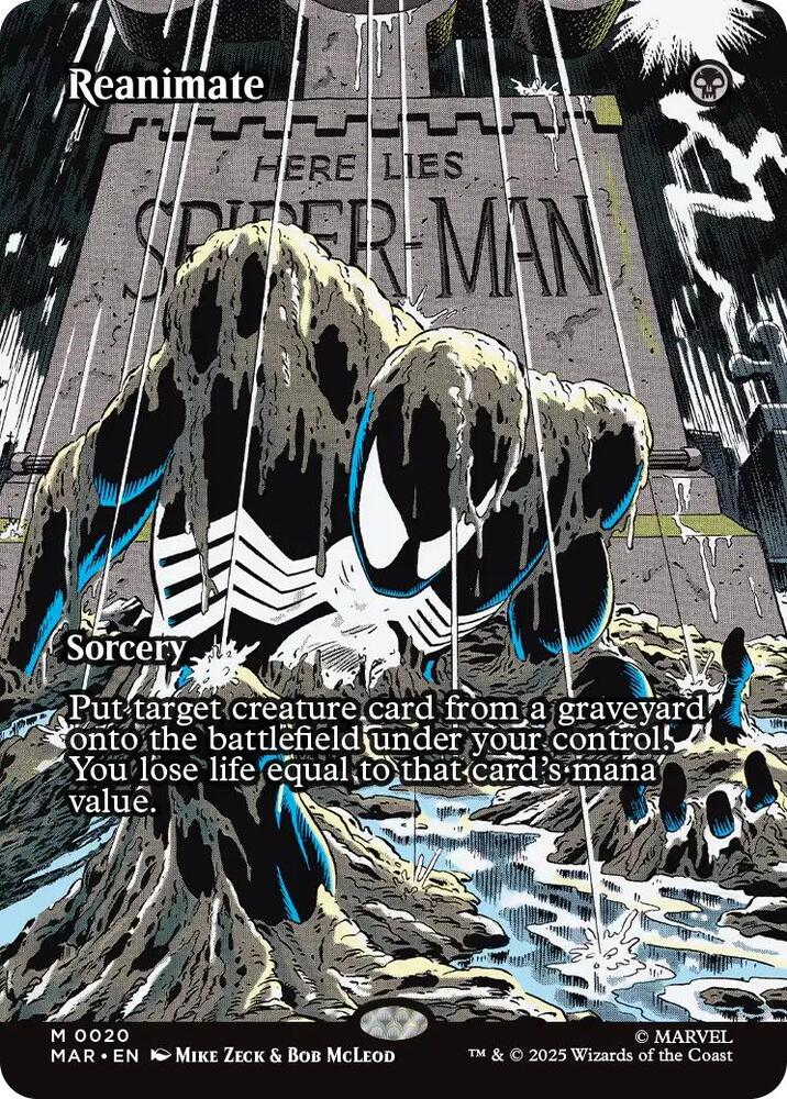 Reanimate (Borderless) [Marvel Universe Eternal-Legal] 20