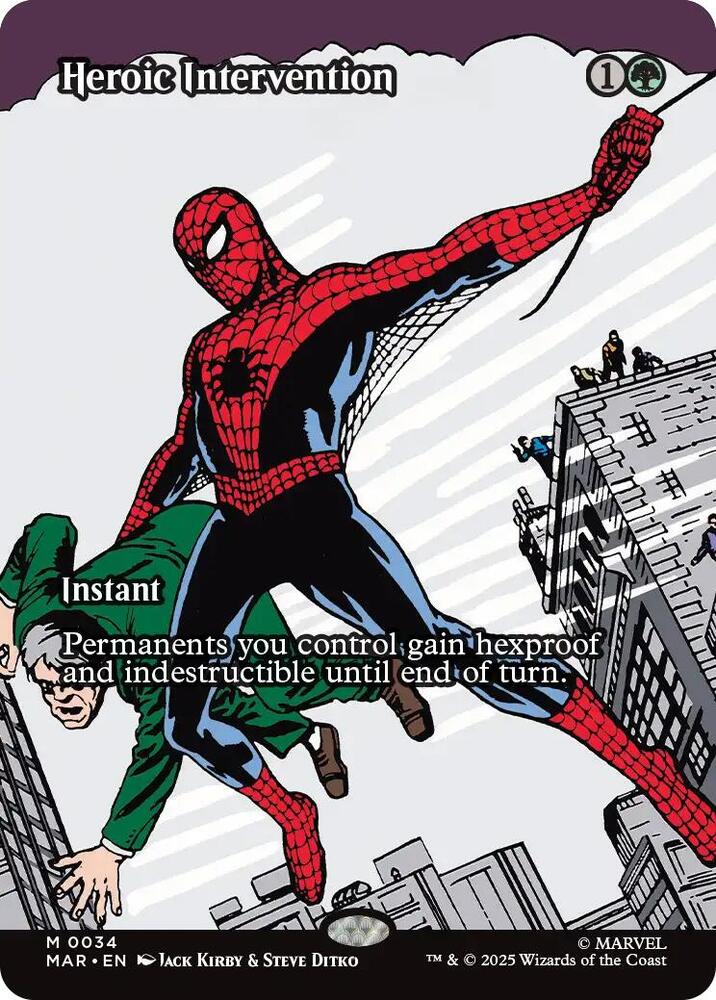 Heroic Intervention (Borderless) [Marvel Universe Eternal-Legal] 34