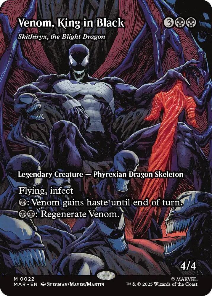 Venom, King in Black - Skithiryx, the Blight Dragon (Borderless) [Marvel Universe Eternal-Legal] 22
