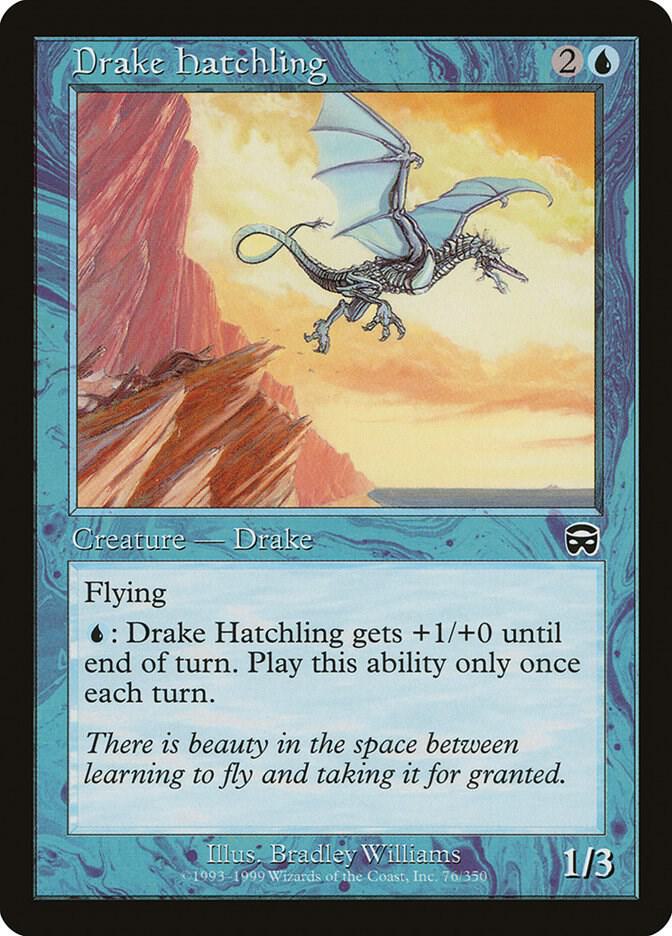 Drake Hatchling [Mercadian Masques] 76